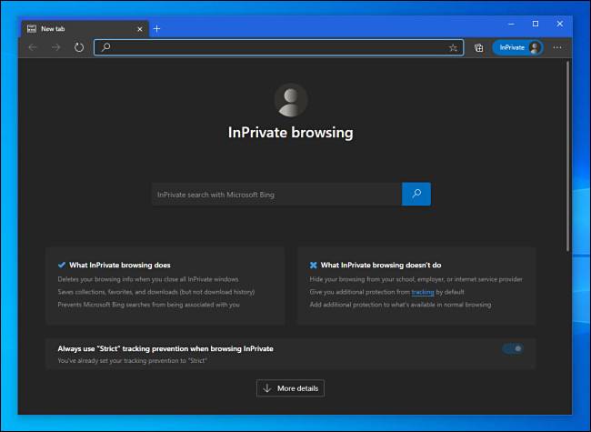 How to Open Edge's InPrivate Mode with a Keyboard Shortcut