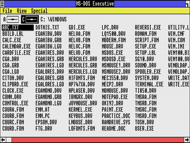 Ms Dos Exec 35 Years of Microsoft Windows: Remembering Windows 1.0