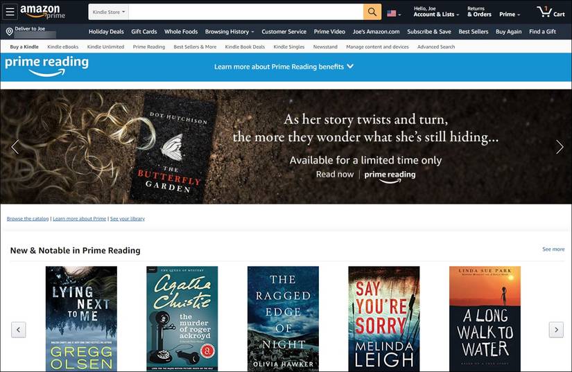 How to Download Free eBooks with Amazon Prime
