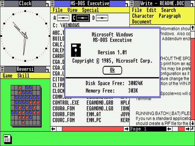 35 Years of Microsoft Windows: Remembering Windows 1.0