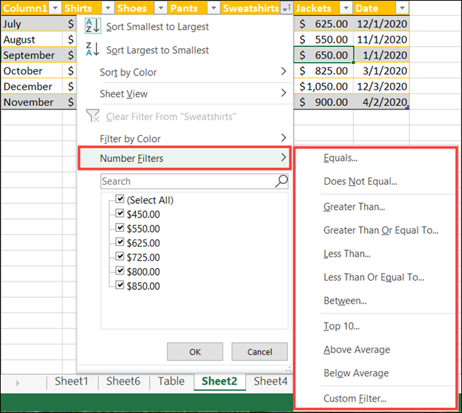 Table Examples In Excel How to Create and Use a Table in Microsoft Excel