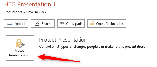 How to Make a Microsoft PowerPoint Presentation Read-only