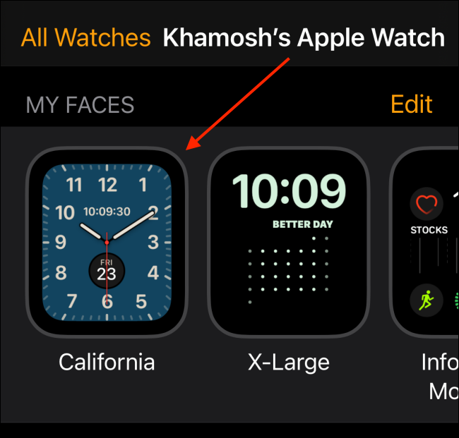 How to Customize the Look of Watch Faces on Apple Watch