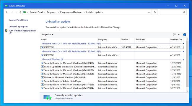 Configure Automatic Updates Control Panel How to See the Most Recent Updates Windows 10 Installed