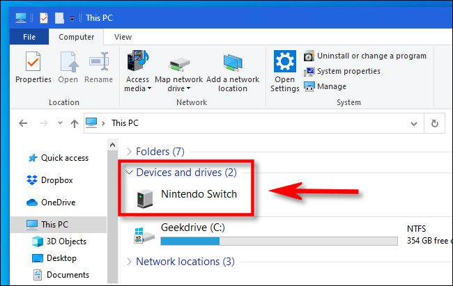 How to Copy Nintendo Switch Screenshots to a PC Over USB