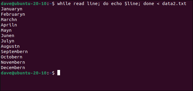 How to Process a File Line by Line in a Linux Bash Script