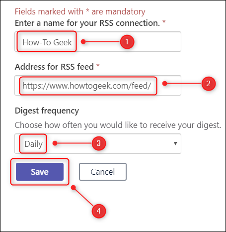 How to Send RSS Feeds to a Microsoft Teams Channel