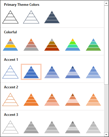 Yellow Pyramid Powerpoint How to Create and Insert a Pyramid in Microsoft PowerPoint
