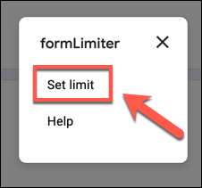 How to Limit Responses in Google Forms