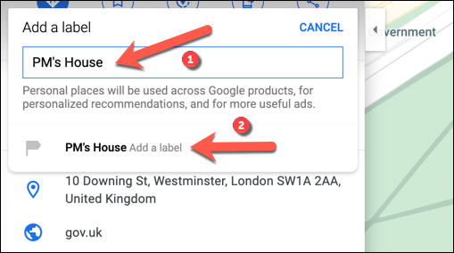 Map Labelling Google How to Add Private Labels in Google Maps
