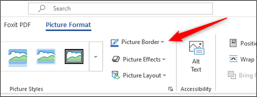 Adding Border How to Put Borders Around Images in Microsoft Word