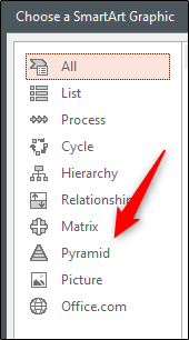 How to Create and Insert a Pyramid in Microsoft PowerPoint
