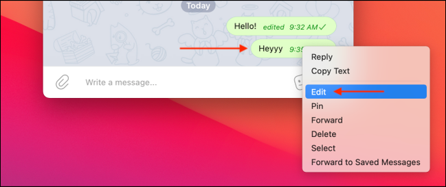 Edited Telegram Message How to Edit Sent Messages in Telegram
