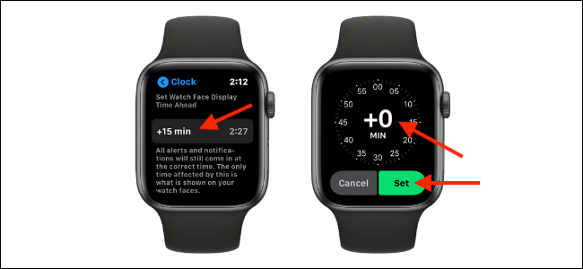 How to Set the Clock Ahead of Time on Apple Watch