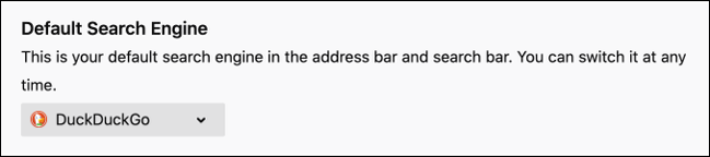 Change Default Browser in Firefox