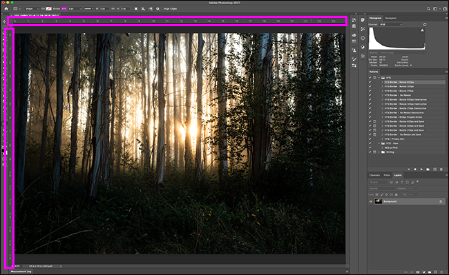 Adobe Photoshop Ruler How to Change Ruler Units in Adobe Photoshop