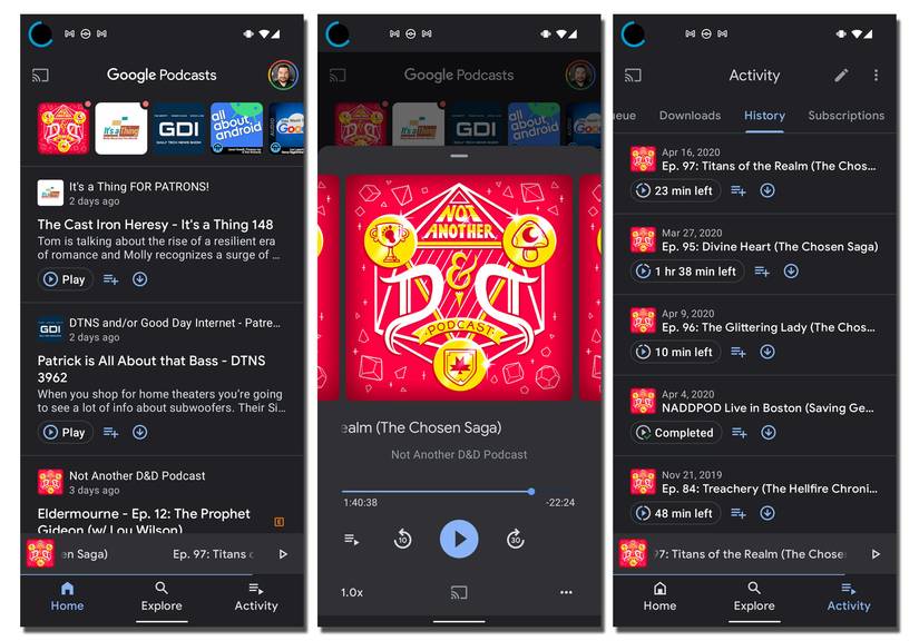 Google Podcasts is Pretty Good Now, Y'all