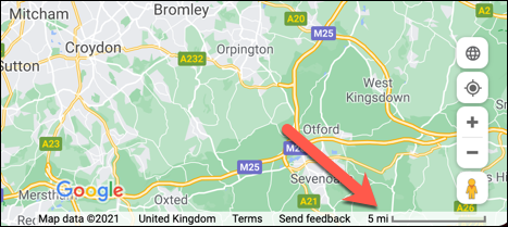 How to Change Google Maps' Scale from Miles to Kilometers