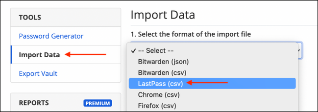 How to Transfer Your LastPass Passwords to Bitwarden