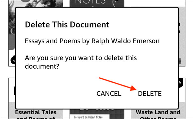 How to Delete Books and Documents from Your Kindle Library