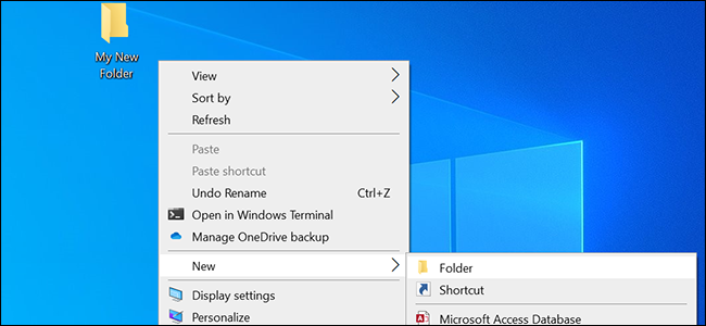 How to Change the Default New Folder Name in Windows 10