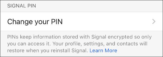 How to Turn on Registration Lock in Signal