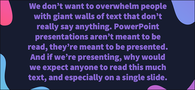 Powerpoint With Less Words 8 Tips to Make the Best PowerPoint Presentations