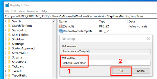 How to Change the Default New Folder Name in Windows 10