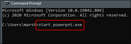How (and Why) to Start Microsoft PowerPoint from the Command Prompt