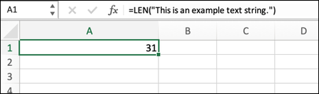 How to Use the LEN Function in Microsoft Excel