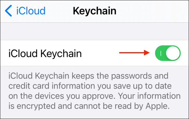 How to Disable iCloud Keychain on iPhone and iPad