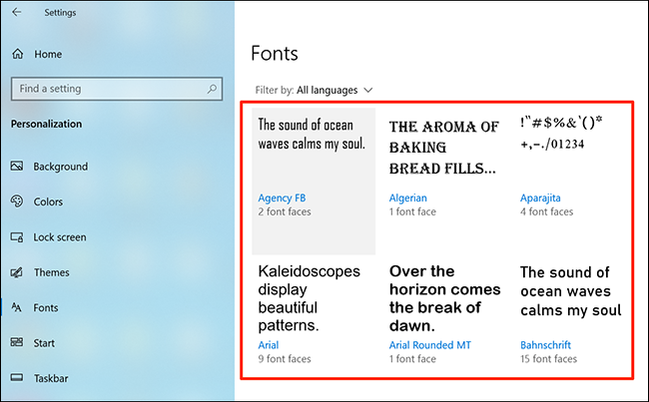 How to Change the Default System Font on Windows 10