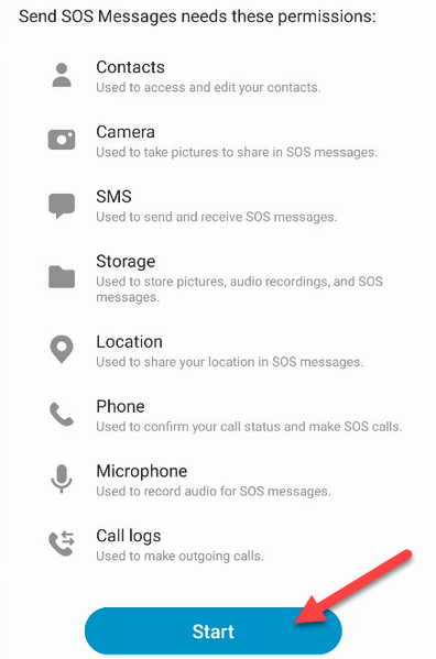 How to Send SOS Messages from a Samsung Galaxy Phone