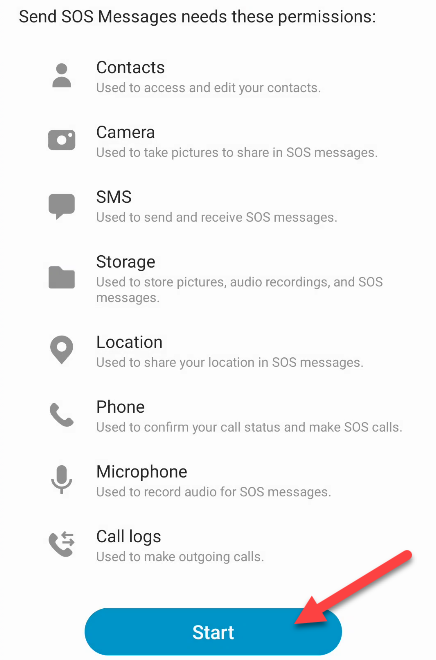 How to Send SOS Messages from a Samsung Galaxy Phone