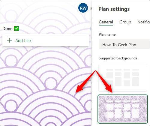 How to Change the Background in Microsoft Planner
