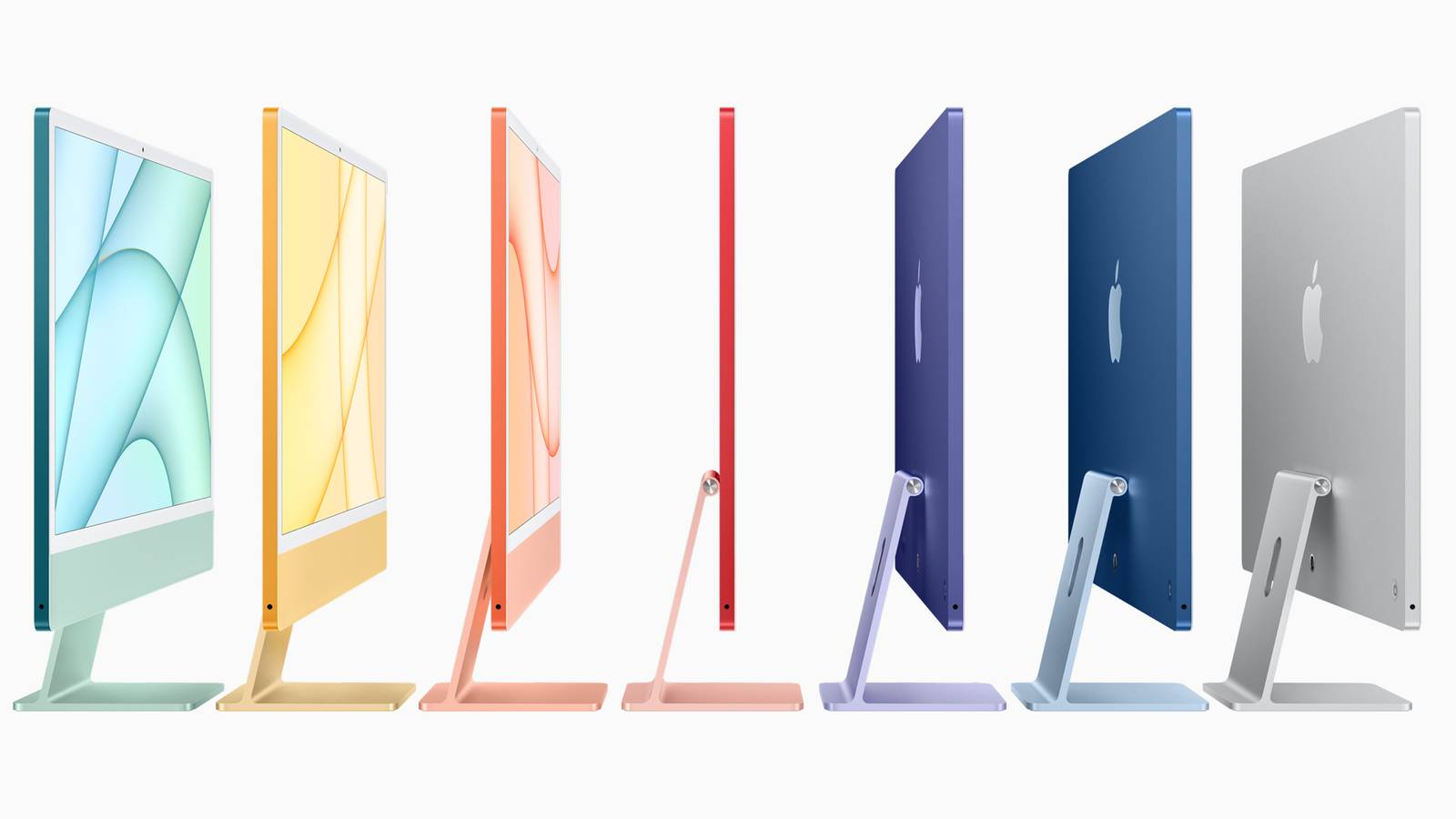 Apple's Redesigned M1 iMac are As Colorful and Thin As a Magic Marker