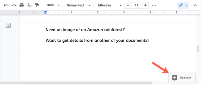 How to Use the Google Docs Explore Feature for Research