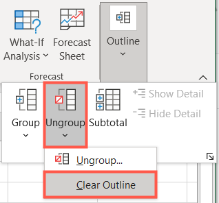 How to Create an Automatic Outline in Microsoft Excel