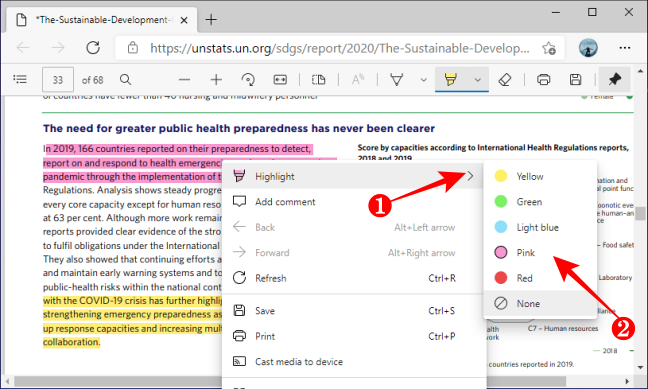 How to Annotate and Highlight PDFs in Microsoft Edge