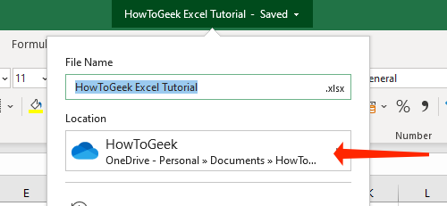 How to Automatically Save Microsoft Excel Files to OneDrive