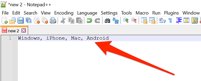 How to Replace Any Character with Newlines in Notepad++