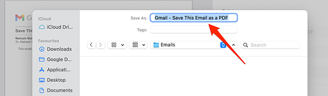How to Save an Email as a PDF in Gmail
