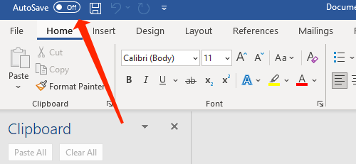 How to Automatically Save Microsoft Word Documents to OneDrive
