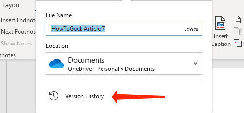 How to View and Restore Previous Versions of a Word Document