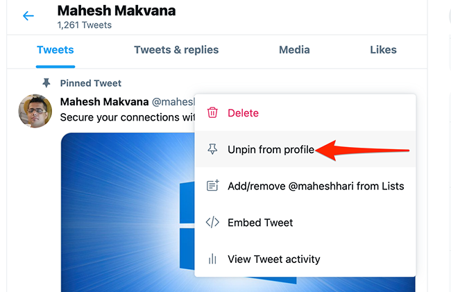 How to Pin a Tweet on Twitter