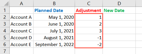 How to Add or Subtract Dates in Microsoft Excel