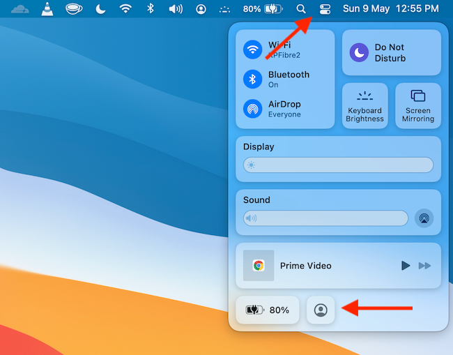 How to Quickly Switch Users on Mac from the Menu Bar or Control Center