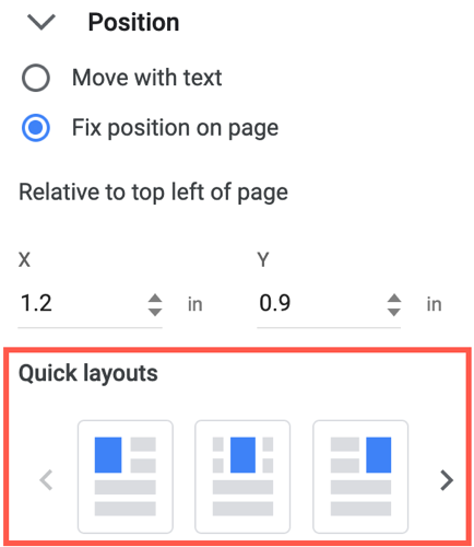 How to Lock an Image's Position in Google Docs