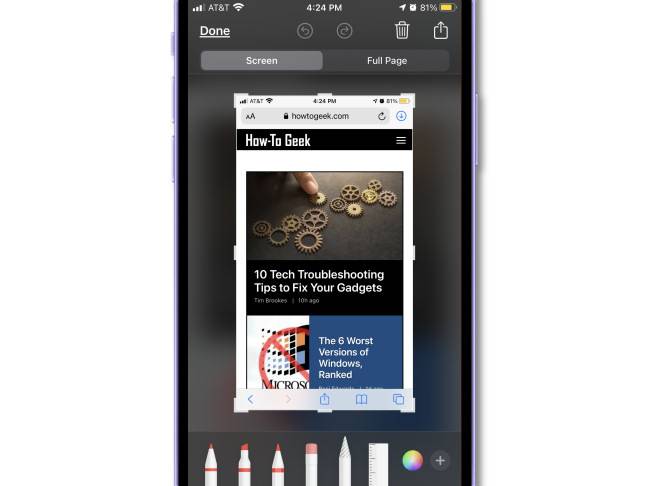 How to Screenshot on an iPhone 12