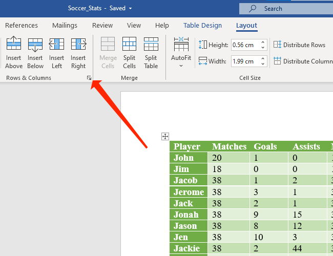 How to Quickly Add Rows and Columns to a Table in Microsoft Word